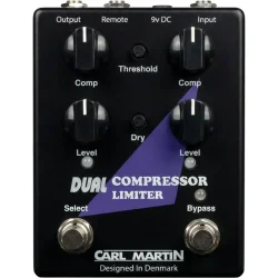 Carl Martin Dual Compressor Limiter - Guitar pedal